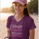 Search for breast cancer support tshirts Woman
