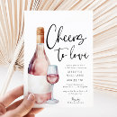 Search for cheers to love invitations Watercolor