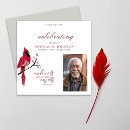 Search for bird memorial invitations Elegant