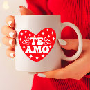 Search for spanish i love mugs valentine