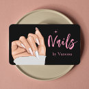 Search for nail technician business cards Stylish