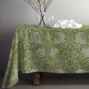 Search for green and gold tablecloths William morris