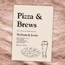 Search for pizza bridal shower invitations Casual