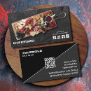 Search for catering business cards social media icons