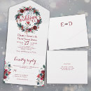 Search for christmas wedding invitations Elegant