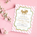Search for carousel 1st birthday invitations Gold