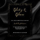Search for glam bachelorette party invitations Glitz and glam