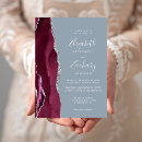 Search for dusty blue and burgundy wedding invitations Trendy