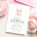 Search for lingerie shower invitations Elegant