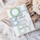 Search for blue and green baby shower invitations Mother to be