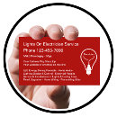 Search for electrician business cards Simple