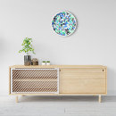 Search for mint green clocks Blue