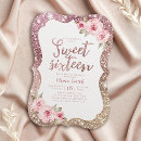 Search for gold sweet 16 invitations elegant