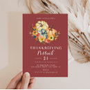 Search for autumn potluck dinner invitations Fall