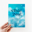 Search for clouds thank you cards Blue sky
