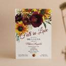 Search for autumn bridal brunch invitations Watercolor