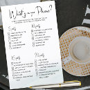 Search for whats in your phone bridal shower gifts For her