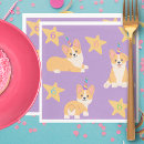 Search for corgi napkins Unicorn