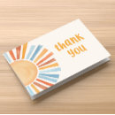 Search for sun thank you cards Here comes the sun