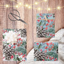 Search for pinecone wrapping paper Berries