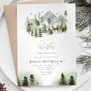 Search for deer birthday invitations Winter onederland