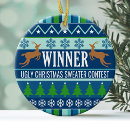 Search for ugly ornaments 1st place