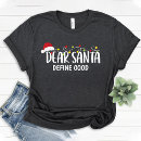 Search for dear santa tshirts Winter