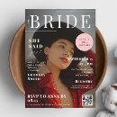 Search for bridal magazine invitations Unique