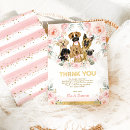 Search for puppy thank you cards Dog baby shower