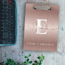 Search for gold clipboards Brushed metal