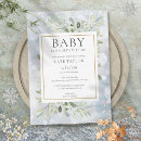 Search for snow baby shower invitations gender neutral