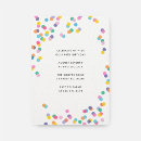 Search for polka dot birthday invitations Colorful