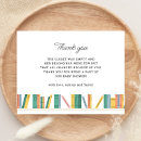 Search for library thank you cards Gender neutral