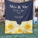 Search for navy blue and yellow blankets Floral