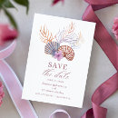 Search for seashells save the dates Destination