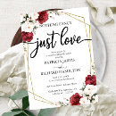 Search for after eloping wedding invitations Elegant