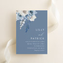 Search for blue wedding invitations modern