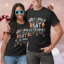 Search for most likely to tshirts Gingerbread