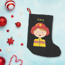 Search for firefighter christmas stockings For kids