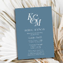 Search for classic elegant bridal shower invitations Script