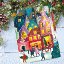 Search for houses christmas cards snow