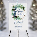 Search for winter welcome signs Snow in love