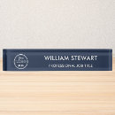 Search for logo name plates Navy blue