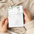 Search for watercolor bridal shower invitations Calligraphy