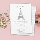 Search for night in paris invitations She said oui