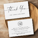 Search for thank you for your purchase business cards small handmade hang tags