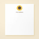 Search for sunflower notepads Flowers