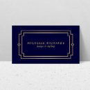 Search for art deco business cards Simple