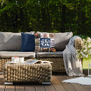 Search for outdoor pillows blue and white