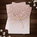 Search for rose gold wrapping paper Sweet 16